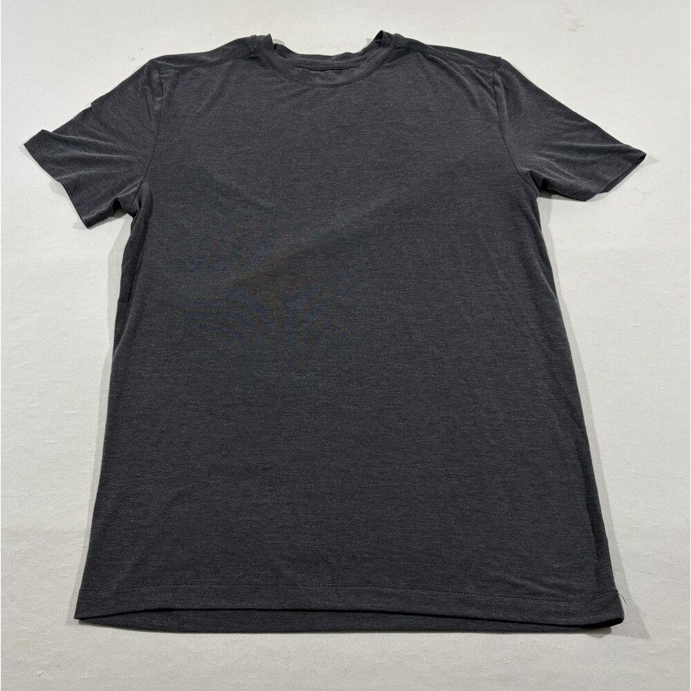 Nobull T-Shirt Mens Gray Performance Crew Tee Athletic Gym Running Workout Sz M